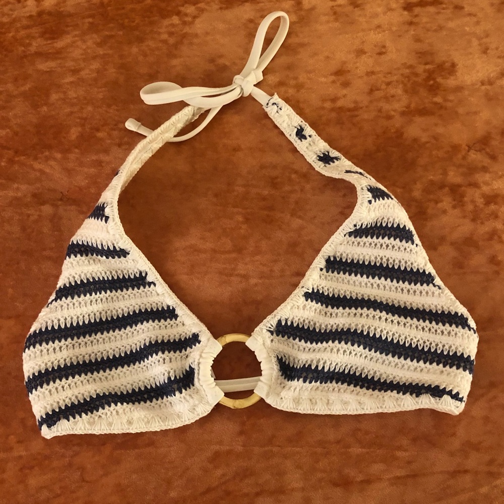 Aerie Knit Triangle Bikini Top